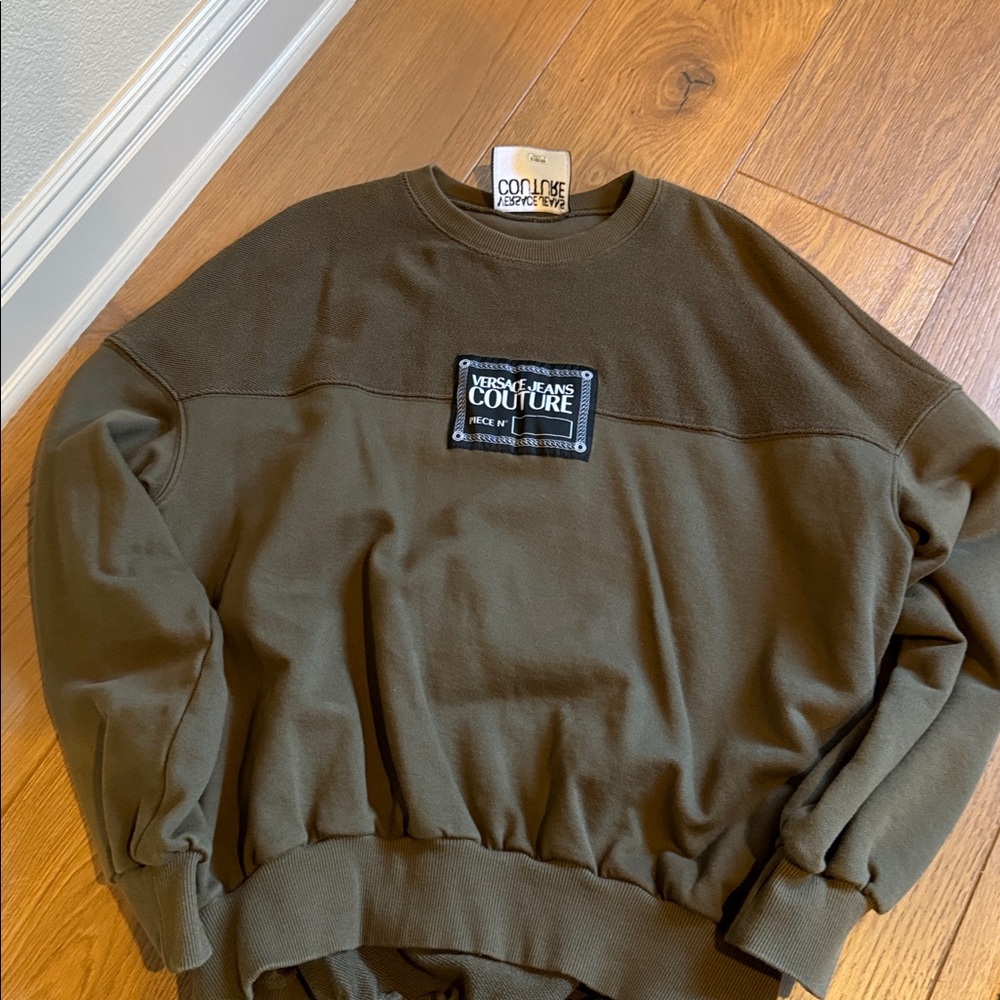 Versace Jeans Couture Khaki Sweatshirt